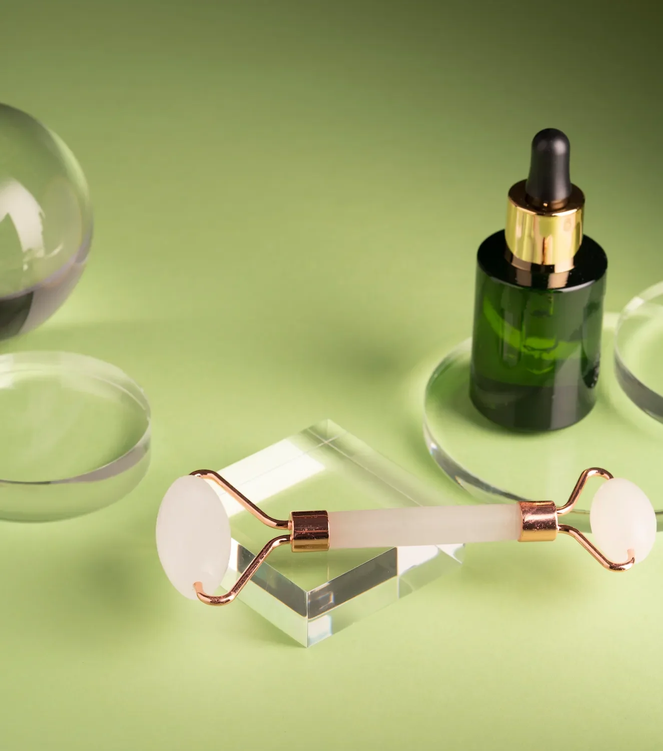 Piedra Gua Sha, masajeador de cuarzo, cosmetica natural